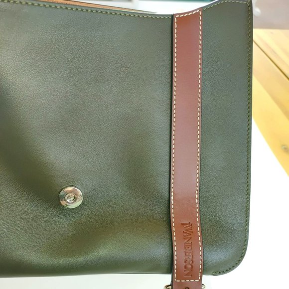 NWT JW ANDERSON Disc Leather Top Handle Satchel - Picture 11 of 16